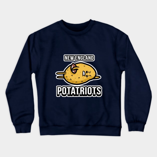 New England Potatriots Crewneck Sweatshirt by Pockets